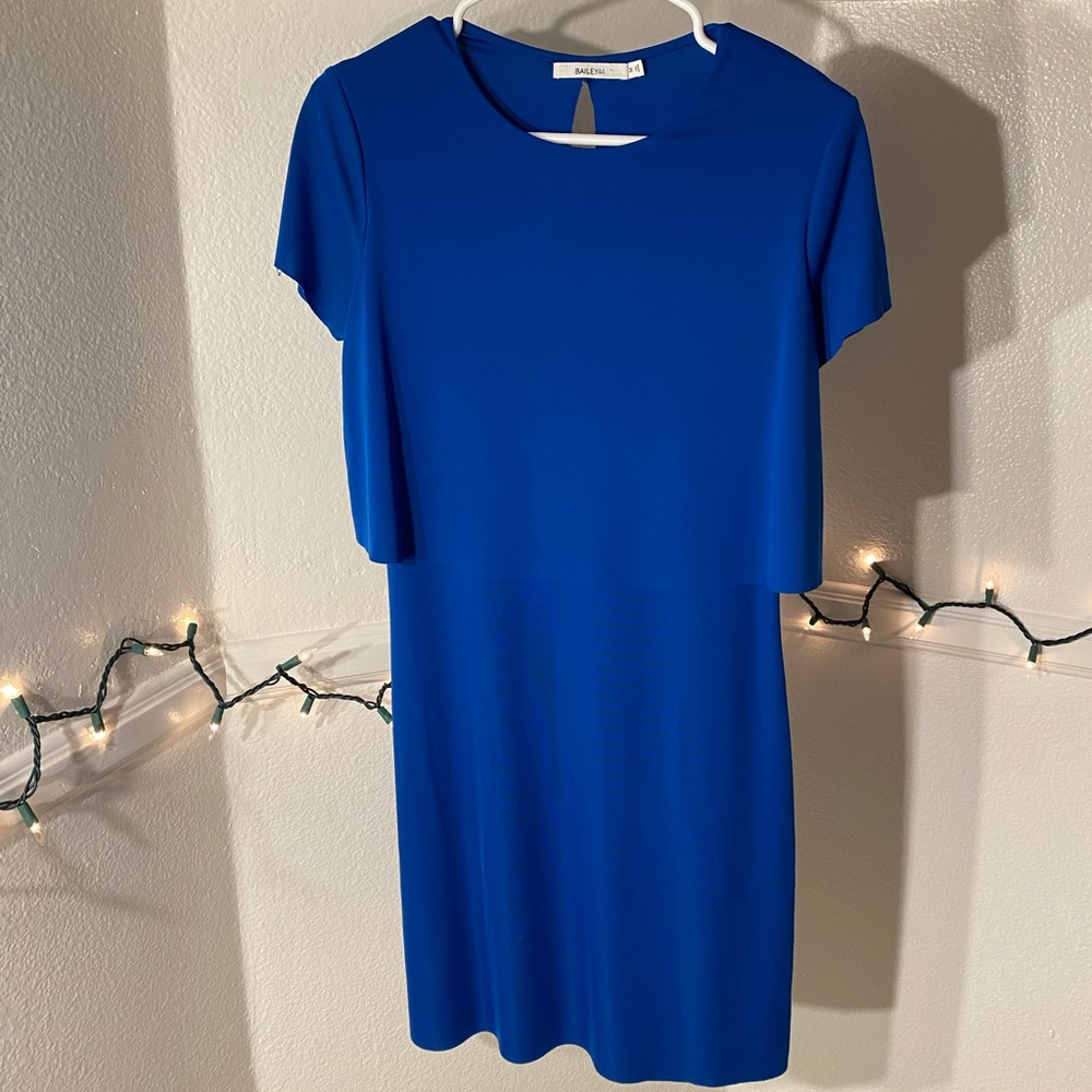 Royal Blue Tier Dress